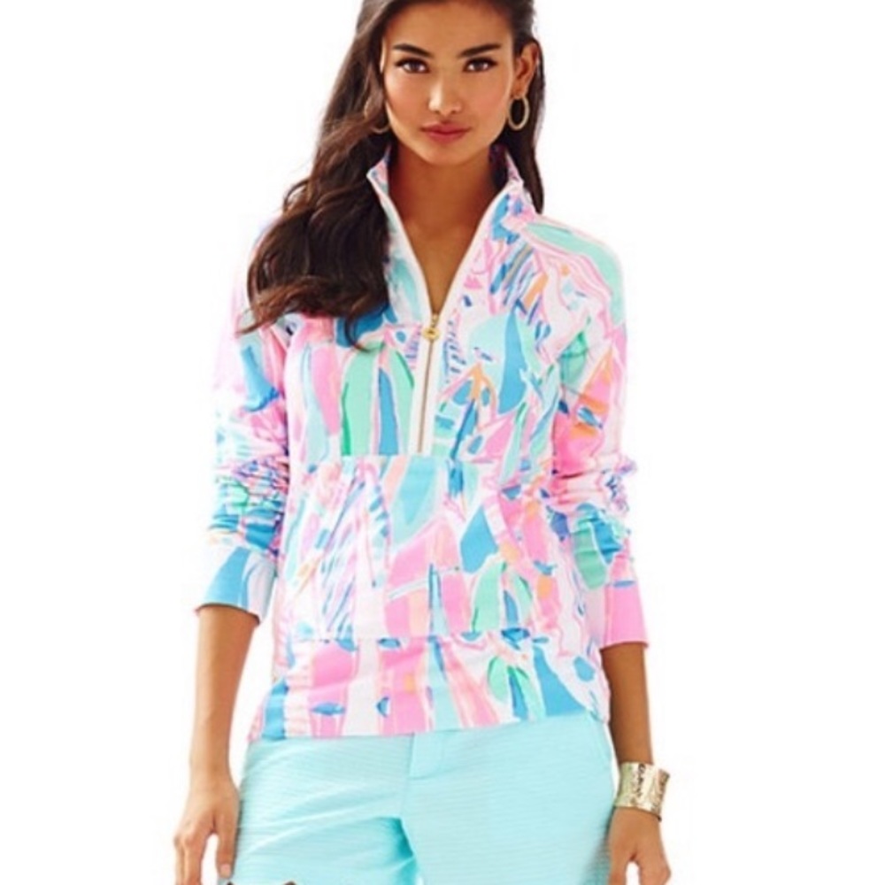 Lilly Pulitzer skipper popover XS sailboats!